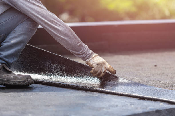 Professional Crawl Space Encapsulation technician working in Fayetteville, PA